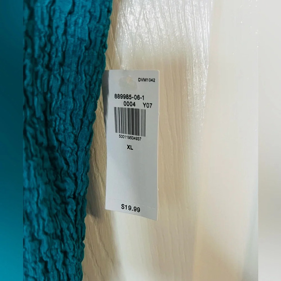 ⭐️ NWT Old Navy Square-Neck Textured Tank Top, Fermented Jade, Size XL (16/18) - Picture 5 of 8